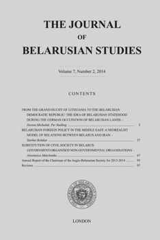 The Journal of Belarusian Studies