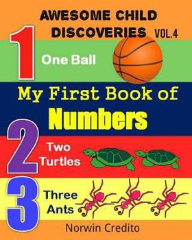 Paperback Awesome Child Discoveries: My First Book of Numbers: My First Book of Numbers Book