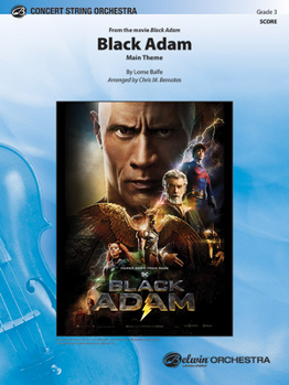 Paperback Black Adam: Main Theme, Conductor Score Book