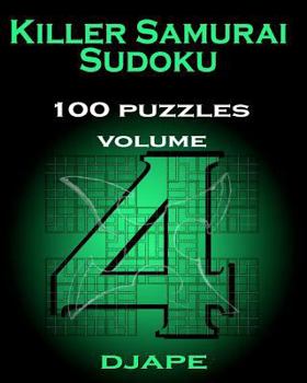 Paperback Killer Samurai Sudoku 100 puzzles Book