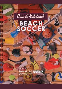 Paperback Coach Notebook - Beach Soccer Book