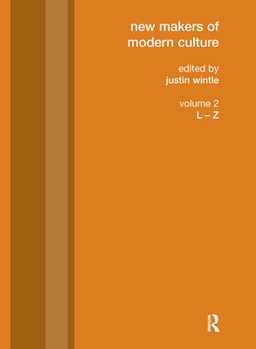 Hardcover New Makers of Modern Culture Book