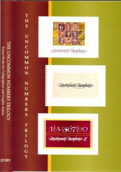 Paperback The Uncommon Numbers Trilogy: Source Books for Calligraphers and Graphic Artists Book