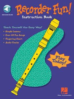 Paperback Recorder Fun! Teach Yourself the Easy Way! Book