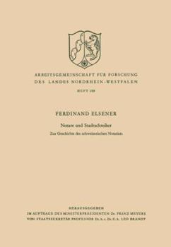 Paperback Notare Und Stadtschreiber: Zur Geschichte Des Schweizerischen Notariats [German] Book