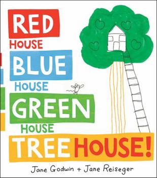 Hardcover Red House, Blue House, Green House, Tree House Book