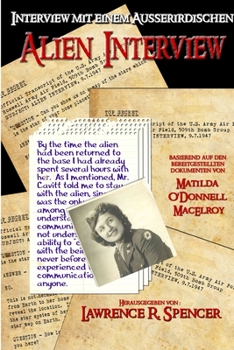 Paperback Alien Interview - German Language Translation [German] Book