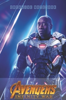 Paperback Avengers: INFINITY WAR - Creative Notebook: Organize Notes, Ideas, Follow Up, Project Management, 6" x 9" (15.24 x 22.86 cm) - 1 Book