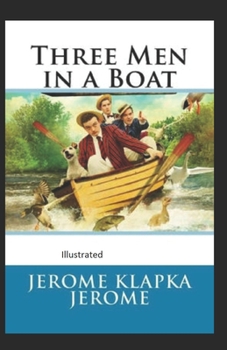 Paperback Three men in a boat illustrated Book