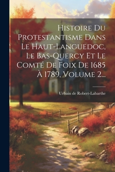 Paperback Histoire Du Protestantisme Dans Le Haut-languedoc, Le Bas-quercy Et Le Comté De Foix De 1685 À 1789, Volume 2... [French] Book