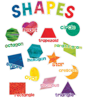 Misc. World of Eric Carle(tm) Shapes Mini Bulletin Board Set Book