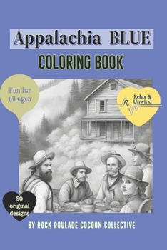 Paperback Appalachia BLUE: Coloring Book