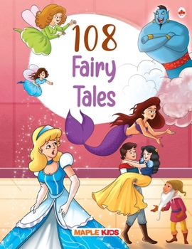 Paperback 108 Fairy Tales (Illustrated) - Story Book for Kids Book