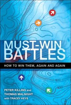 Hardcover Must-Win Battles: How to Win Them, Again and Again Book