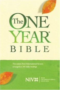 Hardcover The One Year Bible: NIV84 Book