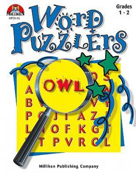 Paperback Word Puzzlers - Grades 1-2 Book