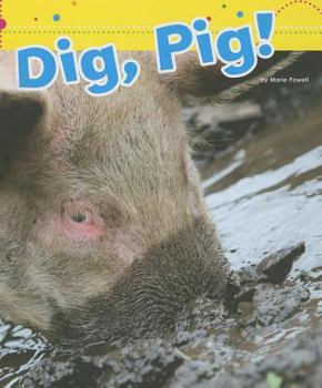 Library Binding Dig, Pig! Book