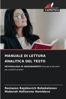 Manuale Di Lettura Analitica del Testo (Italian Edition)