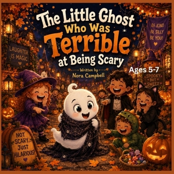 The Little Ghost Who Was Terrible at Being Scary: Children who love funny not-so-scary ghost stories| Ages 5-7