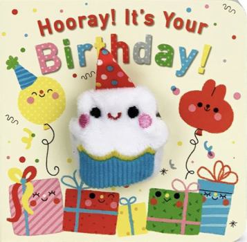 Board book Cupcake Finger Puppet Birthday Book
