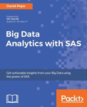 Paperback Big Data Analytics with SAS Book