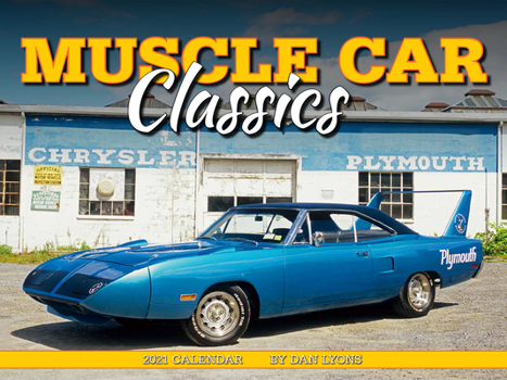 Calendar Cal 2021-Muscle Car Classics Wall Book