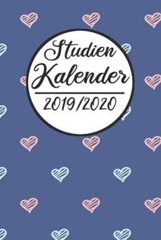 Studien Kalender 2019 / 2020: Semesterplaner 2019 2020 | Studienplaner A5, Semesterkalender, Timer, Uni Planer (German Edition)