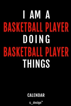 Paperback Calendar for Basketball Players / Basketball Player: Everlasting Calendar / Diary / Journal (365 Days / 3 Days per Page) for notes, journal writing, e Book
