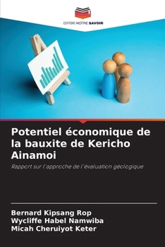 Paperback Potentiel économique de la bauxite de Kericho Ainamoi [French] Book