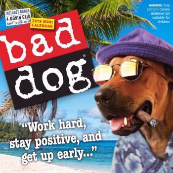 Calendar Bad Dog Mini Wall Calendar 2019 Book