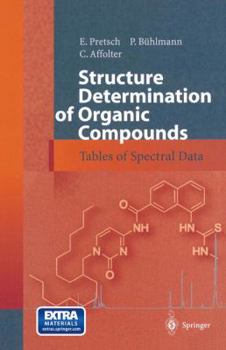 Paperback Structure Determination of Organic Compounds: Tables of Spectral Data [With CDROM] Book