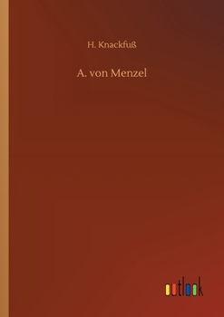 Paperback A. von Menzel [German] Book