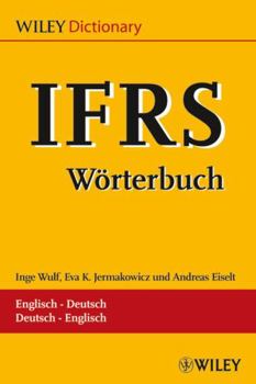 Paperback IFRS-Wörterbuch / -Dictionary: Englisch-Deutsch / Deutsch-Englisch. Glossar / Glossary Book