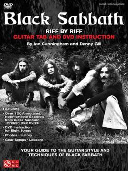 Paperback Black Sabbath - Riff by Riff: Your Guide to the Guitar Style and Techniques of Black Sabbath [With CD/DVD] Book