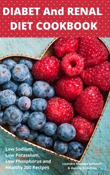 Hardcover DIABET And RENAL DIET COOKBOOK Book