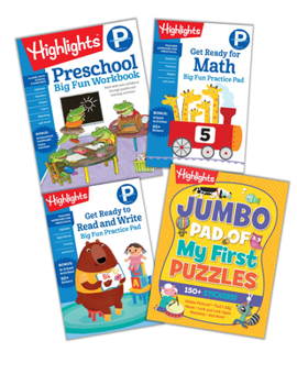 Paperback Preschool Learning Fun Bundle Book