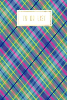 To Do List: Plaid Daily Checklist Productivity Journal | Daily Task Planner | Personal & Business Schedule Diary | Gift for Women Men for Home School Office