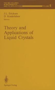 Paperback Theory and Applications of Liquid Crystals Book