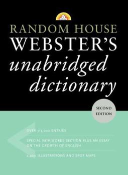 Hardcover Random House Webster's Unabridged Dictionary, Second Edition Book