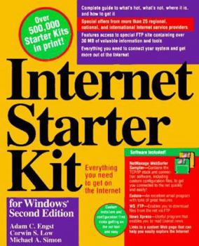 Paperback Internet Starter Kit for Windows/Book and 2 Disks Book