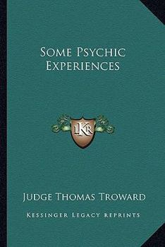 Paperback Some Psychic Experiences Book