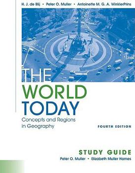 Paperback The World Today, Study Guide: Concepts and Regions in Geography Book