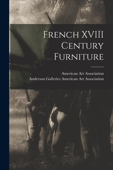 Paperback French XVIII Century Furniture Book