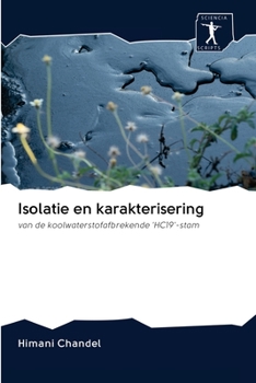 Paperback Isolatie en karakterisering [Dutch] Book