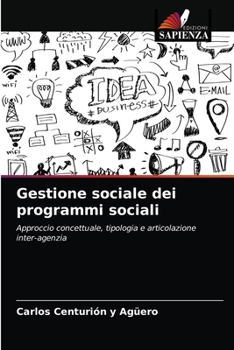Paperback Gestione sociale dei programmi sociali [Italian] Book