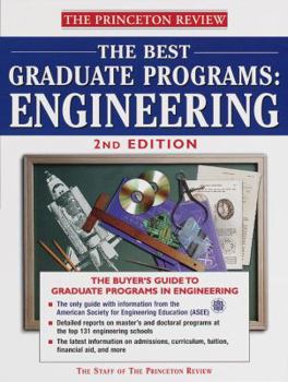 Paperback The Best Graduate Programs: Engineering, 2nd Edition Book