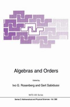 Hardcover Algebras and Orders Book
