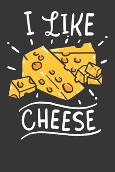 Paperback Notebook: Cheese Dot Grid 6x9 120 Pages Book