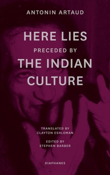 Paperback "Here Lies" Preceded by "The Indian Culture" Book