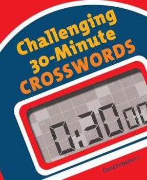 Spiral-bound Challenging 30-Minute Crosswords Book